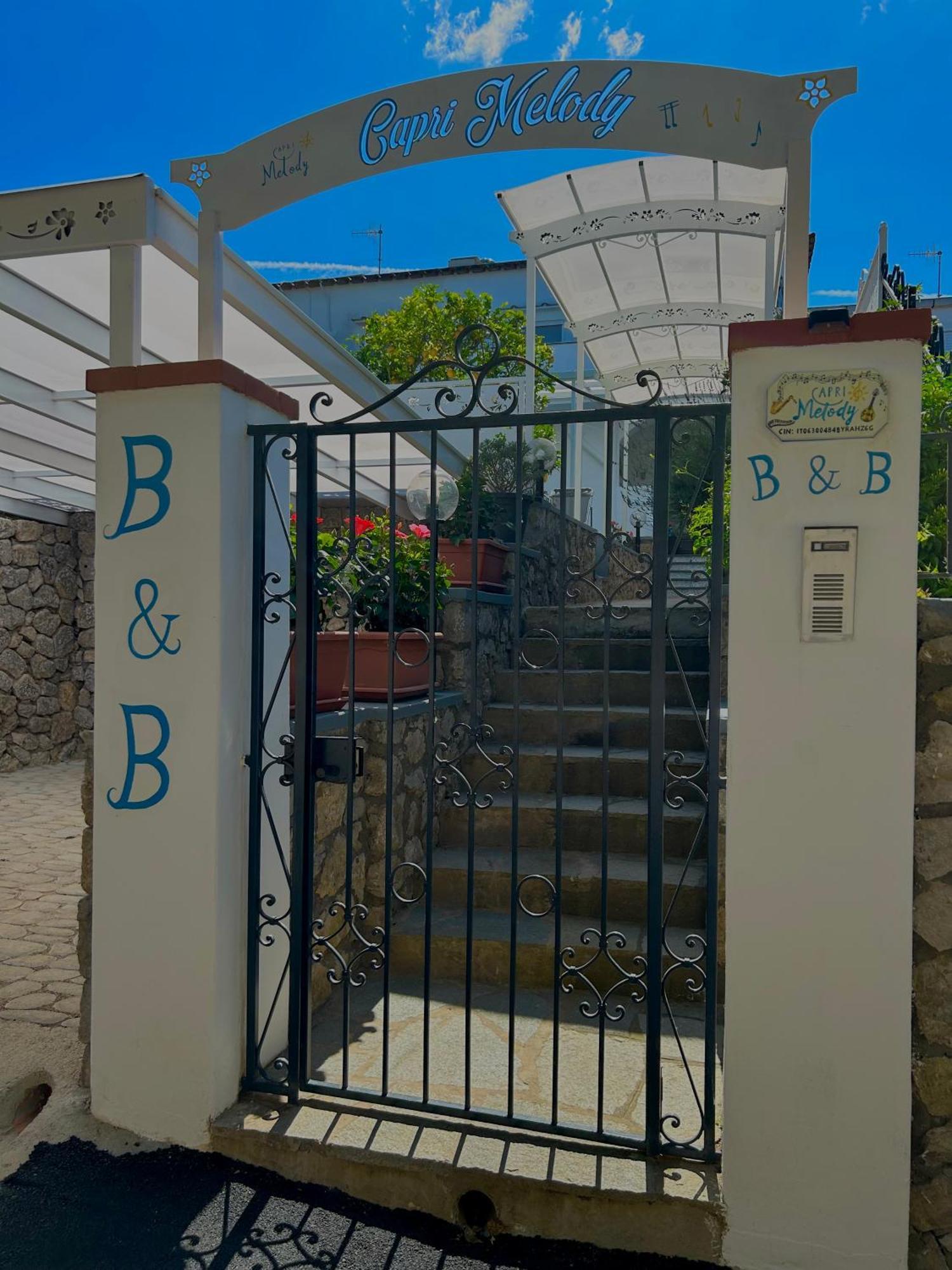 Capri Melody Bed and Breakfast Anacapri  Exteriör bild